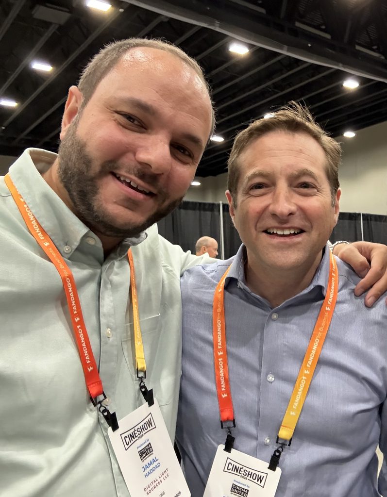 Digital Light Sources (DLS) attends CineShow 2026 to discuss the technology behind CineLEDMAX’s Acoustically Transparent Direct-View Cinema LED Screen.