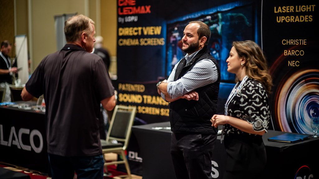 Digital Light Sources (DLS) attends RMTC 2026 to discuss the technology behind CineLEDMAX’s Acoustically Transparent Direct-View Cinema LED Screen.