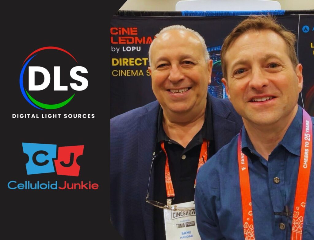 DLS interviewed by Celluloid Junkie on CineLEDMAX Acoustically transparent LED Cinema Screens